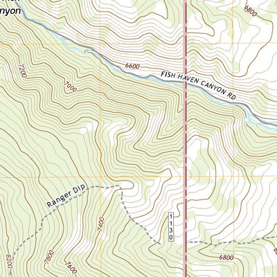 United States Geological Survey Saint Charles, ID (2020, 24000-Scale) digital map