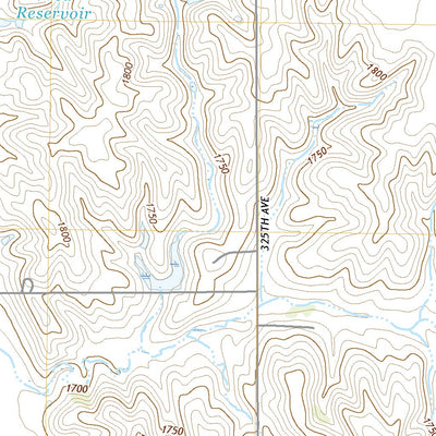 United States Geological Survey Saint Edward, NE (2021, 24000-Scale) digital map