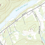 United States Geological Survey Saint Francis, ME (2021, 24000-Scale) digital map