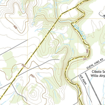 United States Geological Survey Saint Hedwig, TX (2022, 24000-Scale) digital map