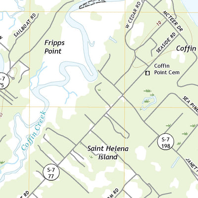 United States Geological Survey Saint Helena Sound, SC (2020, 24000-Scale) digital map