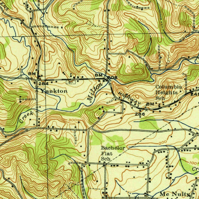United States Geological Survey Saint Helens, OR-WA (1943, 62500-Scale) digital map