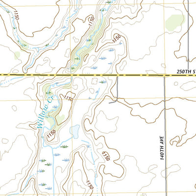United States Geological Survey Saint James SE, MN (2022, 24000-Scale) digital map
