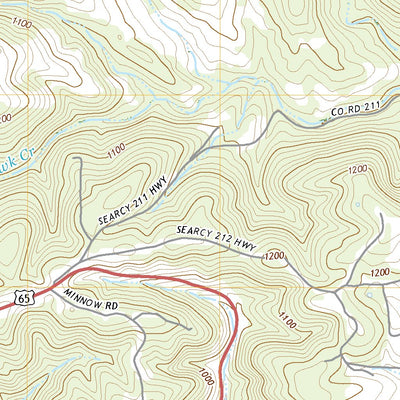 United States Geological Survey Saint Joe, AR (2020, 24000-Scale) digital map