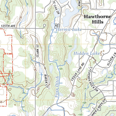 United States Geological Survey Saint John, IN (2022, 24000-Scale) digital map