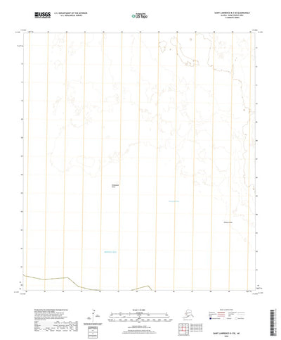 United States Geological Survey Saint Lawrence B-3 SE, AK (2020, 25000-Scale) digital map