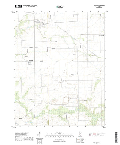 United States Geological Survey Saint Libory, IL (2021, 24000-Scale) digital map
