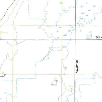 United States Geological Survey Saint Libory, NE (2021, 24000-Scale) digital map