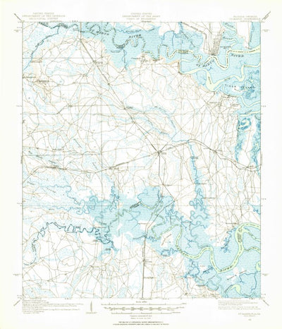 United States Geological Survey Saint Marys, FL-GA (1918, 62500-Scale) digital map