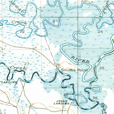 United States Geological Survey Saint Marys, FL-GA (1918, 62500-Scale) digital map