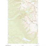 United States Geological Survey Saint Marys Lake, MT (2020, 24000-Scale) digital map