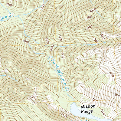 United States Geological Survey Saint Marys Lake, MT (2020, 24000-Scale) digital map