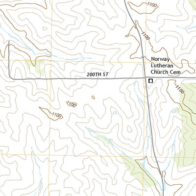 United States Geological Survey Saint Olaf, IA (2022, 24000-Scale) digital map