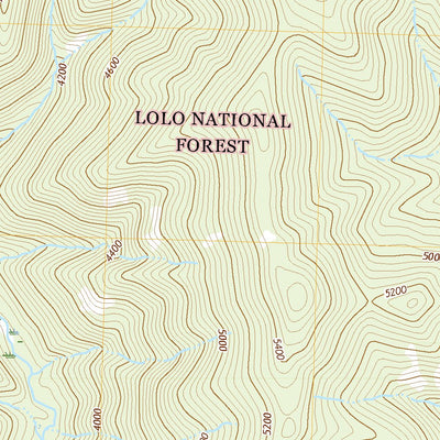 United States Geological Survey Saint Patrick Peak, MT (2020, 24000-Scale) digital map