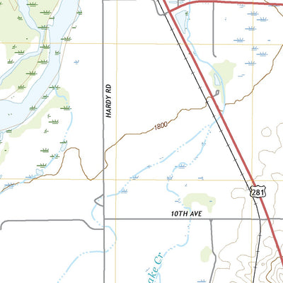 United States Geological Survey Saint Paul, NE (2021, 24000-Scale) digital map
