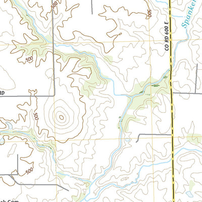 United States Geological Survey Saint Rose, IL (2021, 24000-Scale) digital map