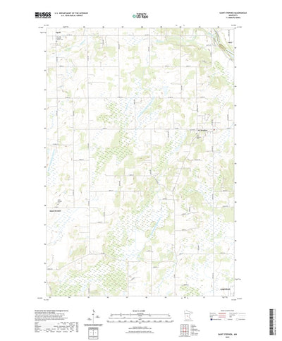 United States Geological Survey Saint Stephen, MN (2022, 24000-Scale) digital map