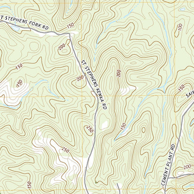 United States Geological Survey Saint Stephens, AL (2020, 24000-Scale) digital map