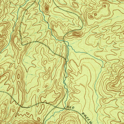 United States Geological Survey Saint Xavier, MT-WY (1901, 125000-Scale) digital map