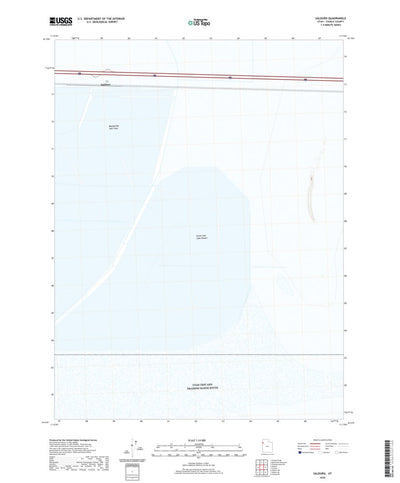 United States Geological Survey Salduro, UT (2020, 24000-Scale) digital map