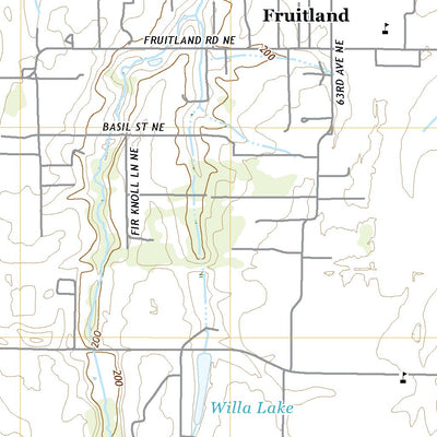 United States Geological Survey Salem East, OR (2020, 24000-Scale) digital map
