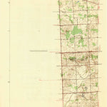 United States Geological Survey Salem, MI (1945, 24000-Scale) digital map