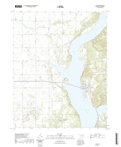 United States Geological Survey Salina, OK (2022, 24000-Scale) digital map