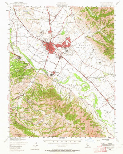 United States Geological Survey Salinas, CA (1947, 62500-Scale) digital map