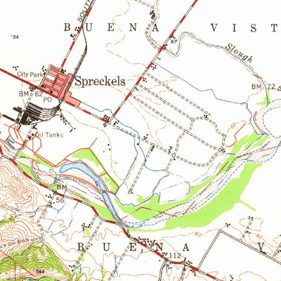 United States Geological Survey Salinas, CA (1947, 62500-Scale) digital map