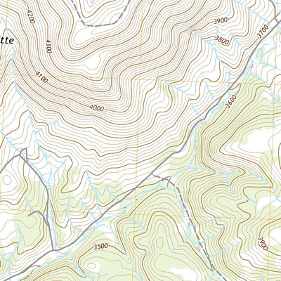 United States Geological Survey Salmon Fork, OR (2020, 24000-Scale) digital map