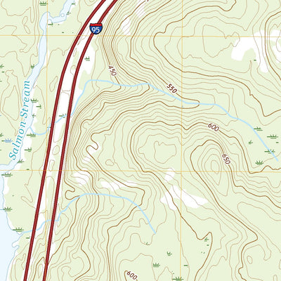 United States Geological Survey Salmon Stream Lake, ME (2021, 24000-Scale) digital map