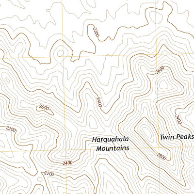 United States Geological Survey Salome, AZ (2021, 24000-Scale) digital map