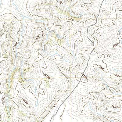 United States Geological Survey Salt Creek, WY (2021, 24000-Scale) digital map
