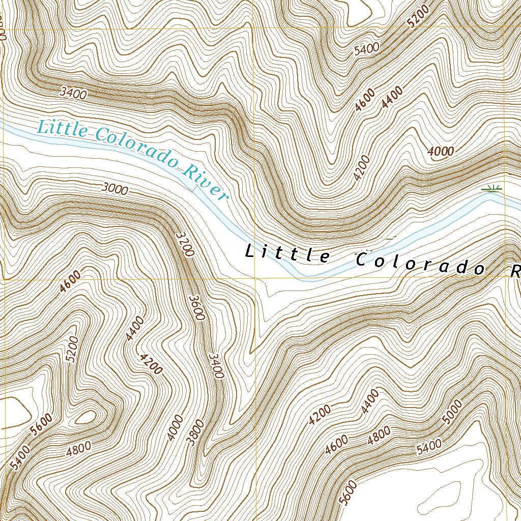 Salt Trail Canyon, AZ (2021, 24000-Scale) Map by United States ...
