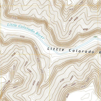 United States Geological Survey Salt Trail Canyon, AZ (2021, 24000-Scale) digital map