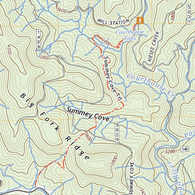 United States Geological Survey Sam Knob, NC (2022, 24000-Scale) digital map