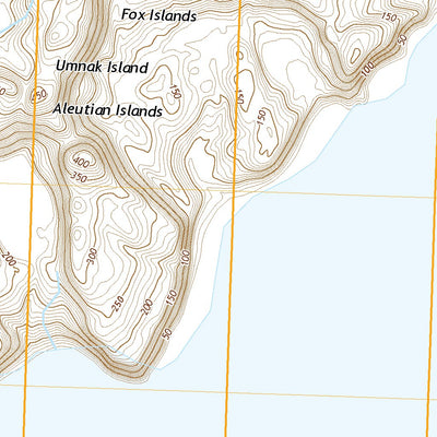United States Geological Survey Samalga Island D-2 NW, AK (2021, 25000-Scale) digital map