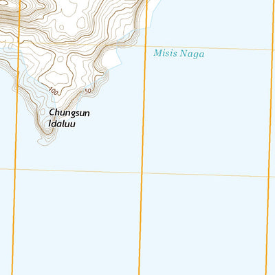 United States Geological Survey Samalga Island D-3 SW, AK (2021, 25000-Scale) digital map
