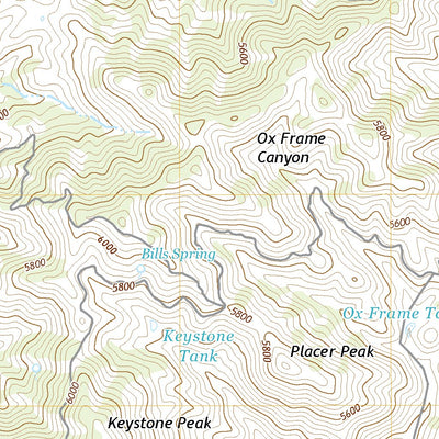 United States Geological Survey Samaniego Peak, AZ (2021, 24000-Scale) digital map
