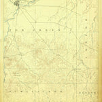United States Geological Survey San Angelo, TX (1892, 125000-Scale) digital map