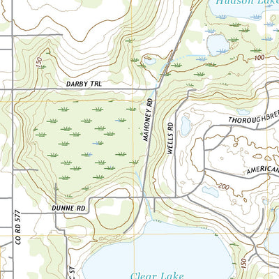 United States Geological Survey San Antonio, FL (2021, 24000-Scale) digital map