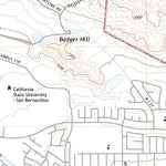 United States Geological Survey San Bernardino North, CA (2021, 24000-Scale) digital map