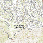 United States Geological Survey San Bernardino North, CA (2021, 24000-Scale) digital map
