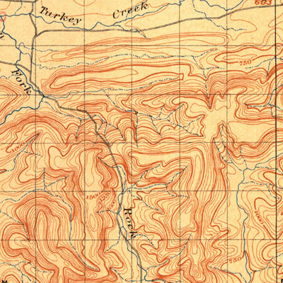 United States Geological Survey San Bois, OK (1900, 125000-Scale) digital map