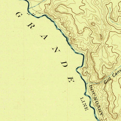 United States Geological Survey San Carlos, TX (1896, 125000-Scale) digital map