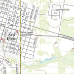 United States Geological Survey San Diego, TX (2022, 24000-Scale) digital map