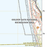 United States Geological Survey San Francisco South OE W, CA (2021, 24000-Scale) digital map