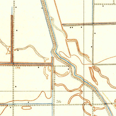 United States Geological Survey San Joaquin, CA (1925, 31680-Scale) digital map