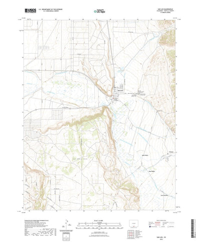 United States Geological Survey San Luis, CO (2022, 24000-Scale) digital map