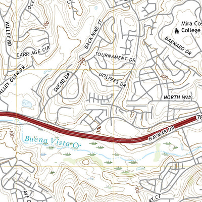 United States Geological Survey San Luis Rey, CA (2022, 24000-Scale) digital map